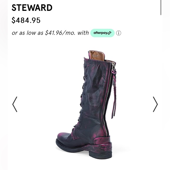 A.S.98 Steward Distressed Fuchsia 38. NWT - Picture 9 of 14